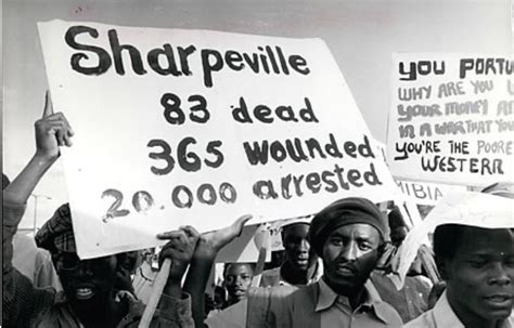  การประท้วงชาร์พวิลล์: ก้าวแรกสู่ความเสมอภาคและการต่อต้านอ apartheid ในแอฟริกาใต้